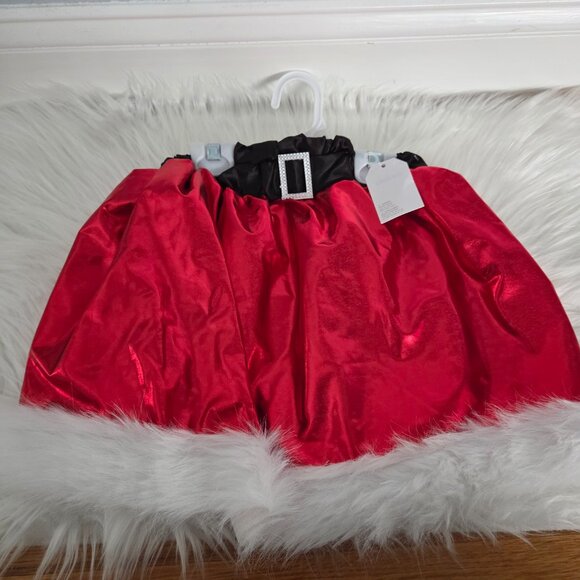 Claire's Christmas Santa Skirt - Picture 3 of 8
